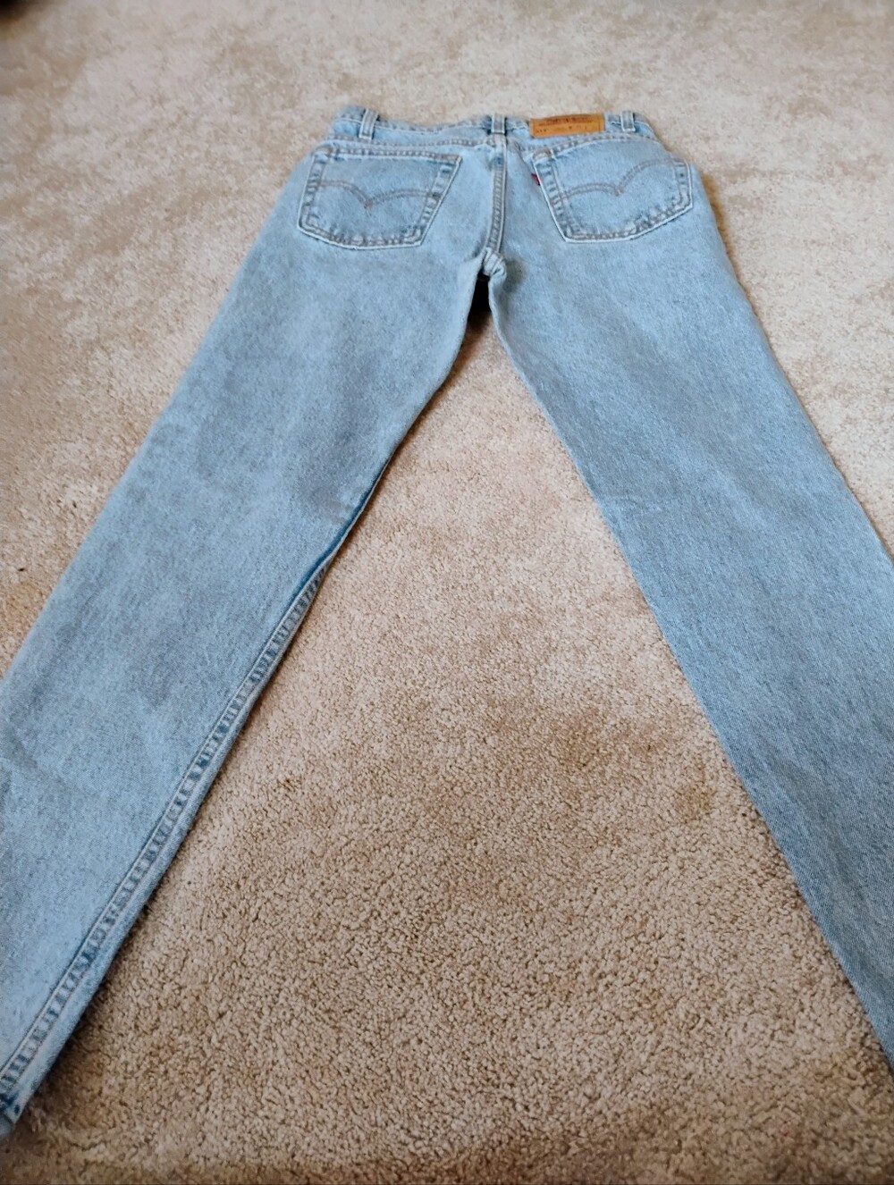 Levi's Light Blue 512 Straight Leg Jeans 31/32 - Picture 9 of 9